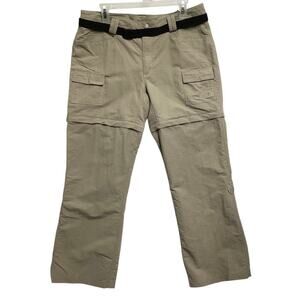 The North Face Women Convertible cargo short Beige  Hiking trekking pants14